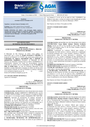 Assinatura Digital da última edição