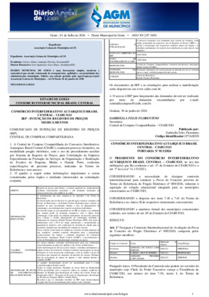 Assinatura Digital da última edição
