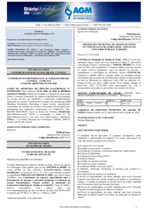 Assinatura Digital da última edição