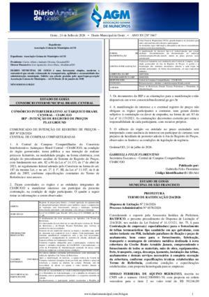 Assinatura Digital da última edição