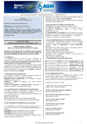 Assinatura Digital da última edição