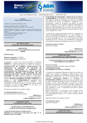 Assinatura Digital da última edição
