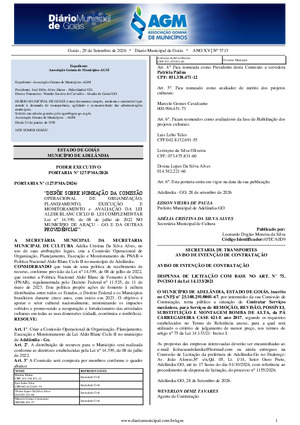 Assinatura Digital da última edição
