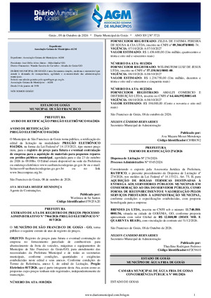 Assinatura Digital da última edição