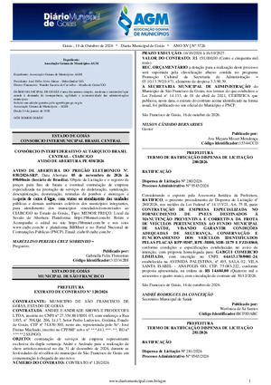 Assinatura Digital da última edição
