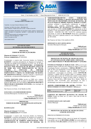 Assinatura Digital da última edição