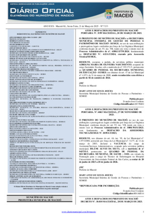 Assinatura Digital da última edição