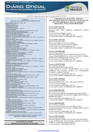 Assinatura Digital da última edição