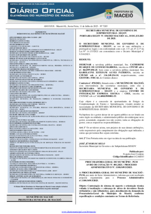 Assinatura Digital da última edição