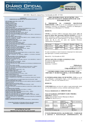 Assinatura Digital da última edição