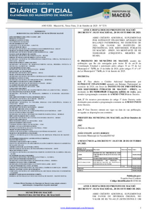 Assinatura Digital da última edição