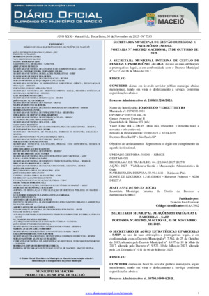 Assinatura Digital da última edição