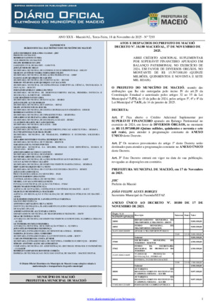 Assinatura Digital da última edição