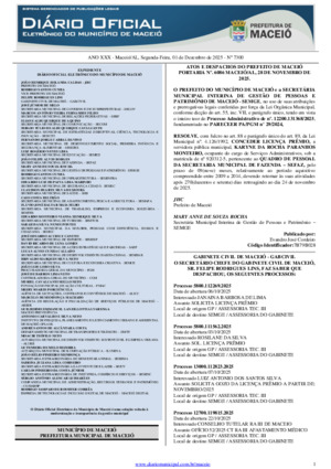 Assinatura Digital da última edição