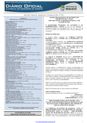 Assinatura Digital da última edição