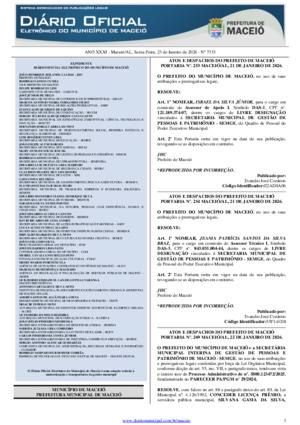 Assinatura Digital da última edição