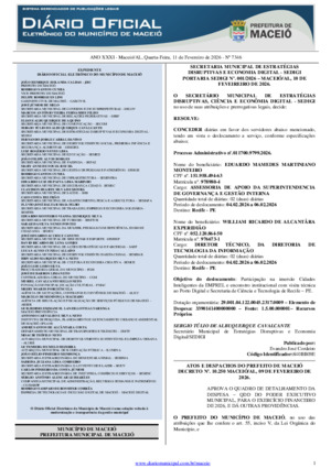 Assinatura Digital da última edição