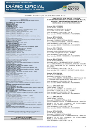 Assinatura Digital da última edição