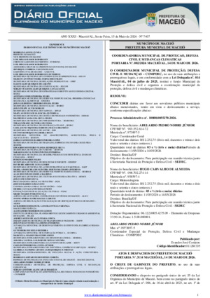 Assinatura Digital da última edição