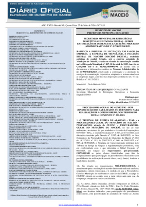 Assinatura Digital da última edição