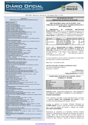 Assinatura Digital da última edição