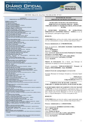 Assinatura Digital da última edição