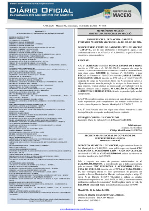 Assinatura Digital da última edição
