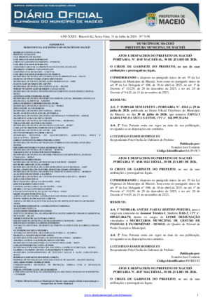 Assinatura Digital da última edição