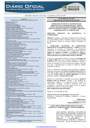 Assinatura Digital da última edição