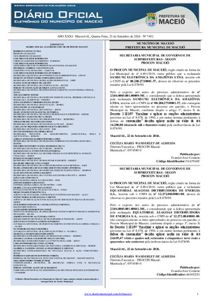 Assinatura Digital da última edição