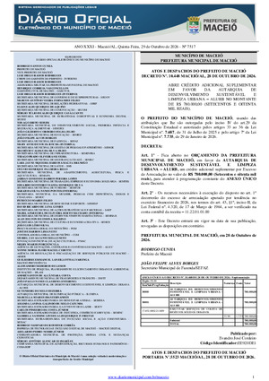 Assinatura Digital da última edição