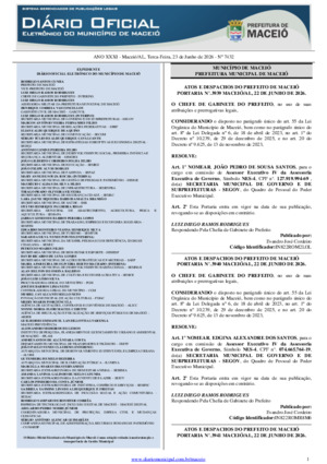 Assinatura Digital da última edição