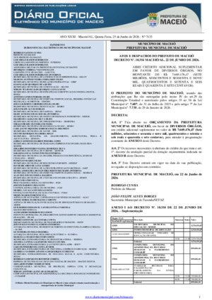 Assinatura Digital da última edição