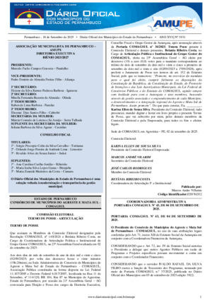 Assinatura Digital da última edição