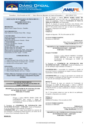 Assinatura Digital da última edição