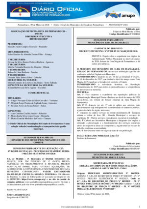 Assinatura Digital da última edição