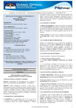 Assinatura Digital da última edição