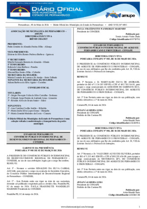 Assinatura Digital da última edição