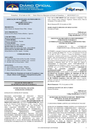 Assinatura Digital da última edição