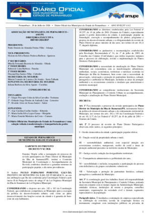 Assinatura Digital da última edição