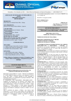 Assinatura Digital da última edição