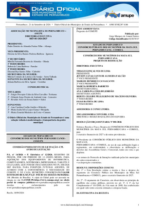 Assinatura Digital da última edição