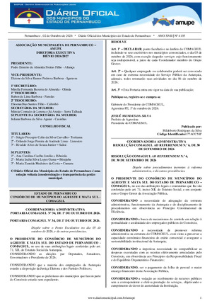 Assinatura Digital da última edição
