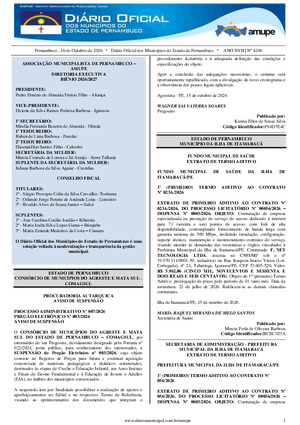 Assinatura Digital da última edição