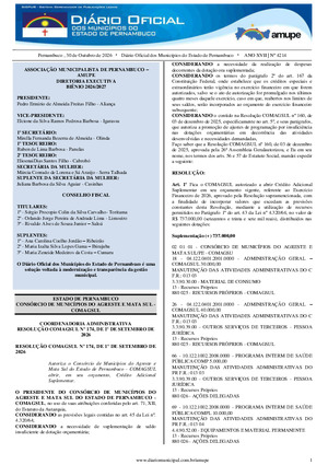 Assinatura Digital da última edição