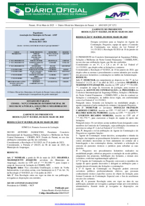 Assinatura Digital da última edição