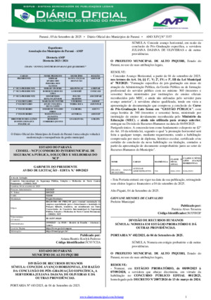 Assinatura Digital da última edição