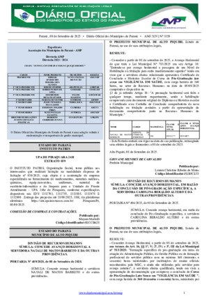 Assinatura Digital da última edição