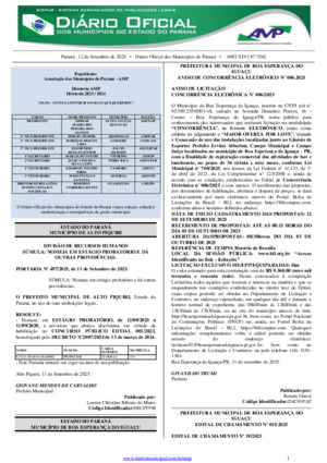 Assinatura Digital da última edição