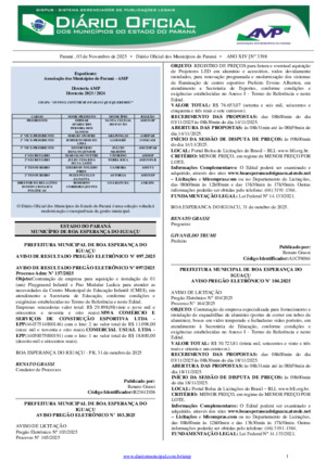 Assinatura Digital da última edição